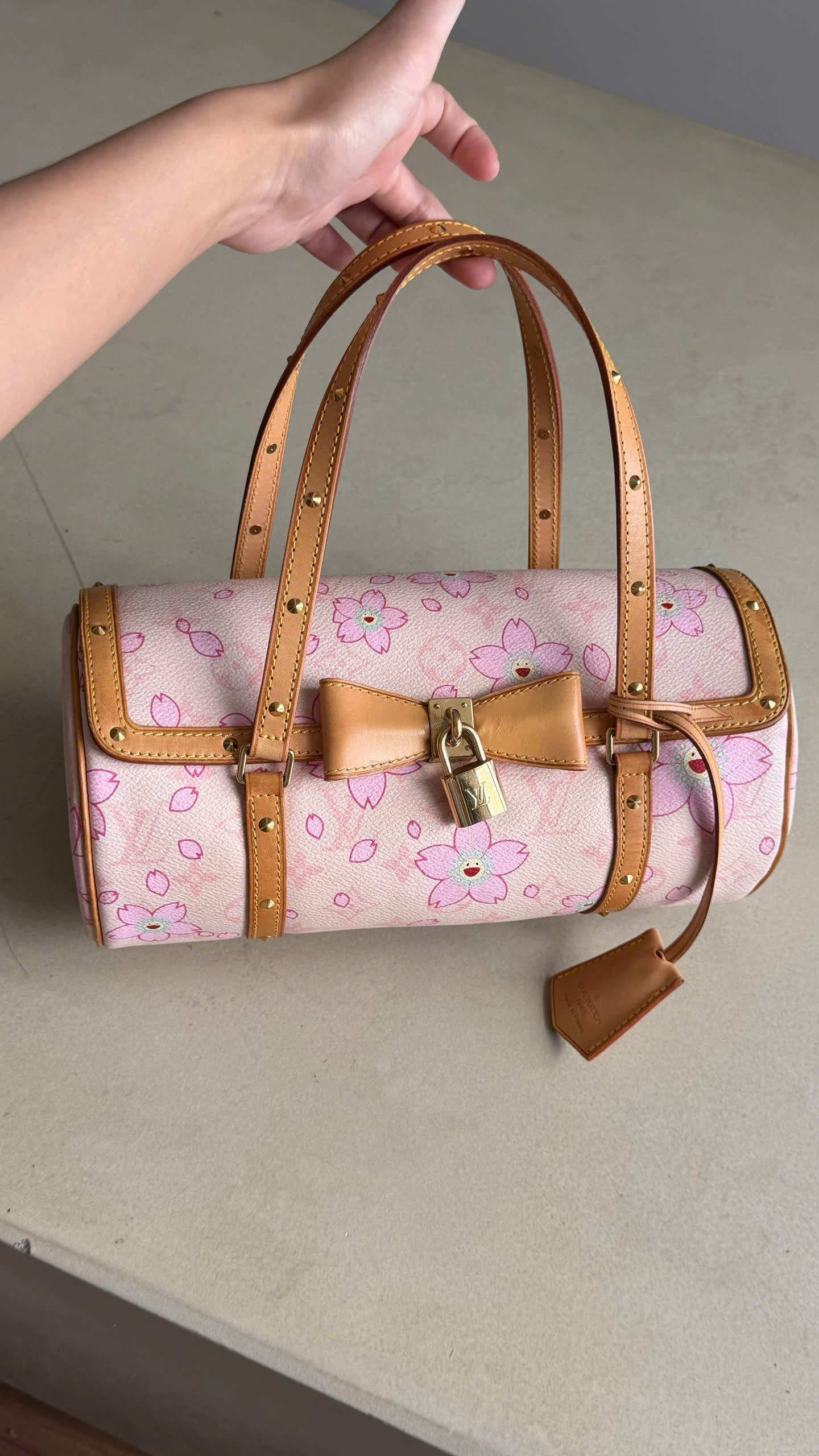 LV PINK SAKURA BLOSSOM BAG