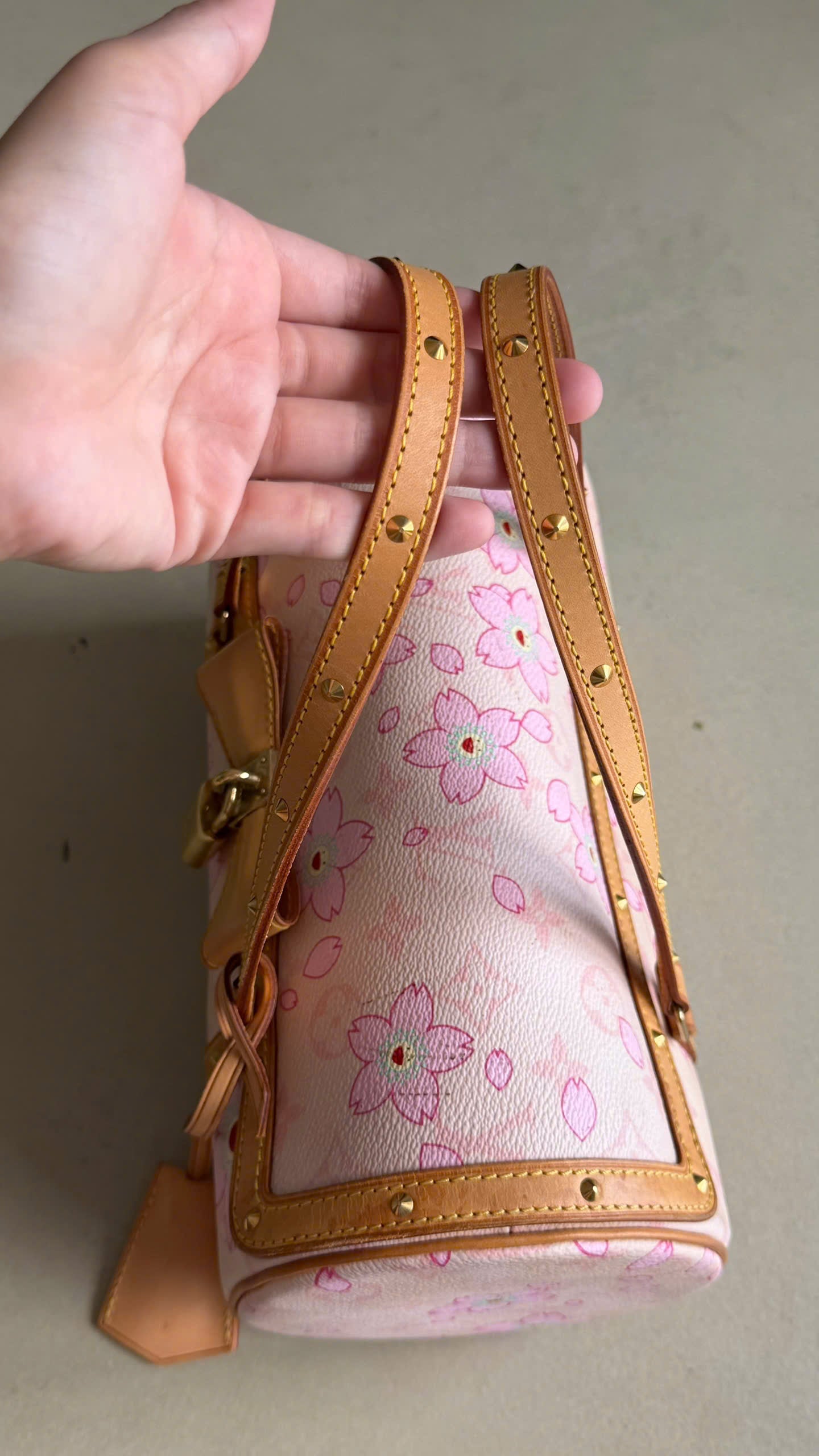 LV PINK SAKURA BLOSSOM BAG