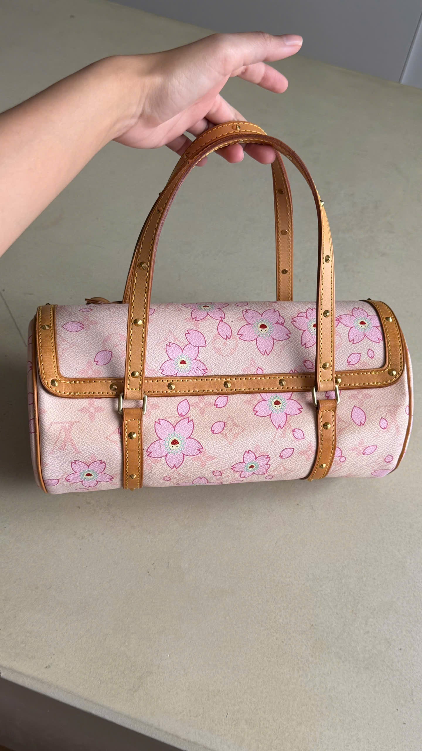 LV PINK SAKURA BLOSSOM BAG