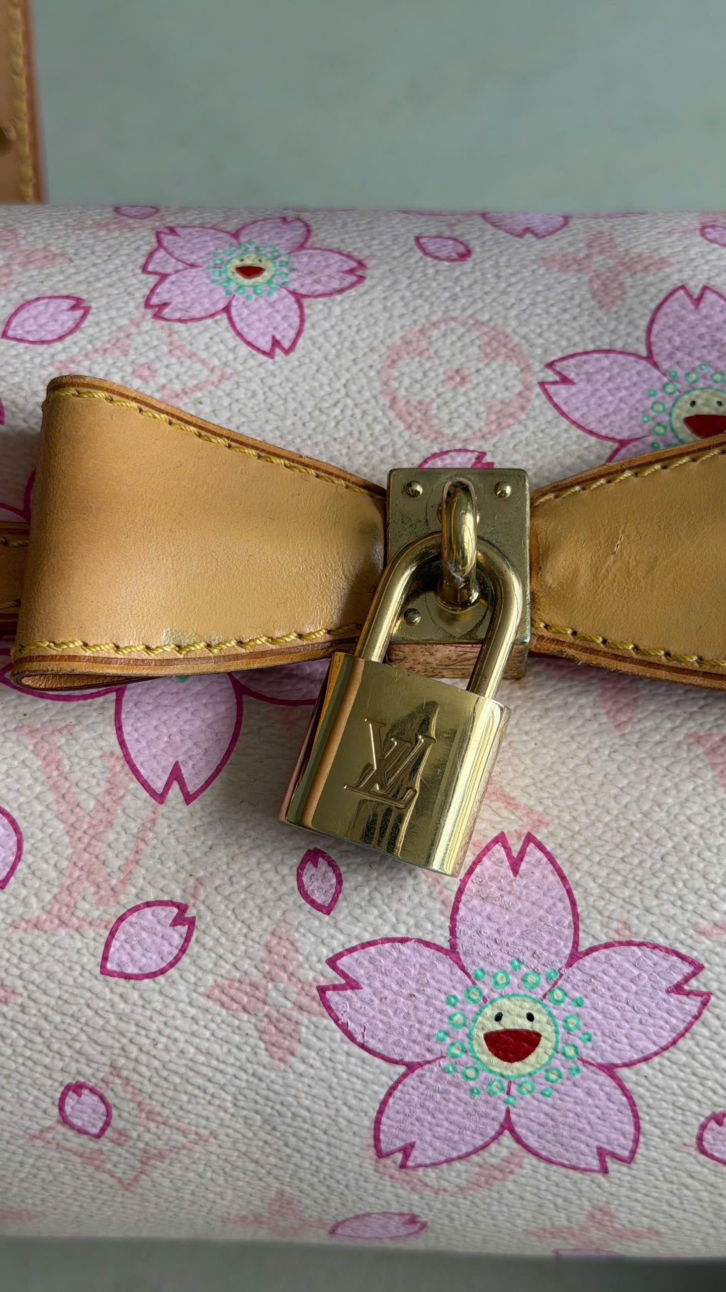 LV PINK SAKURA BLOSSOM BAG