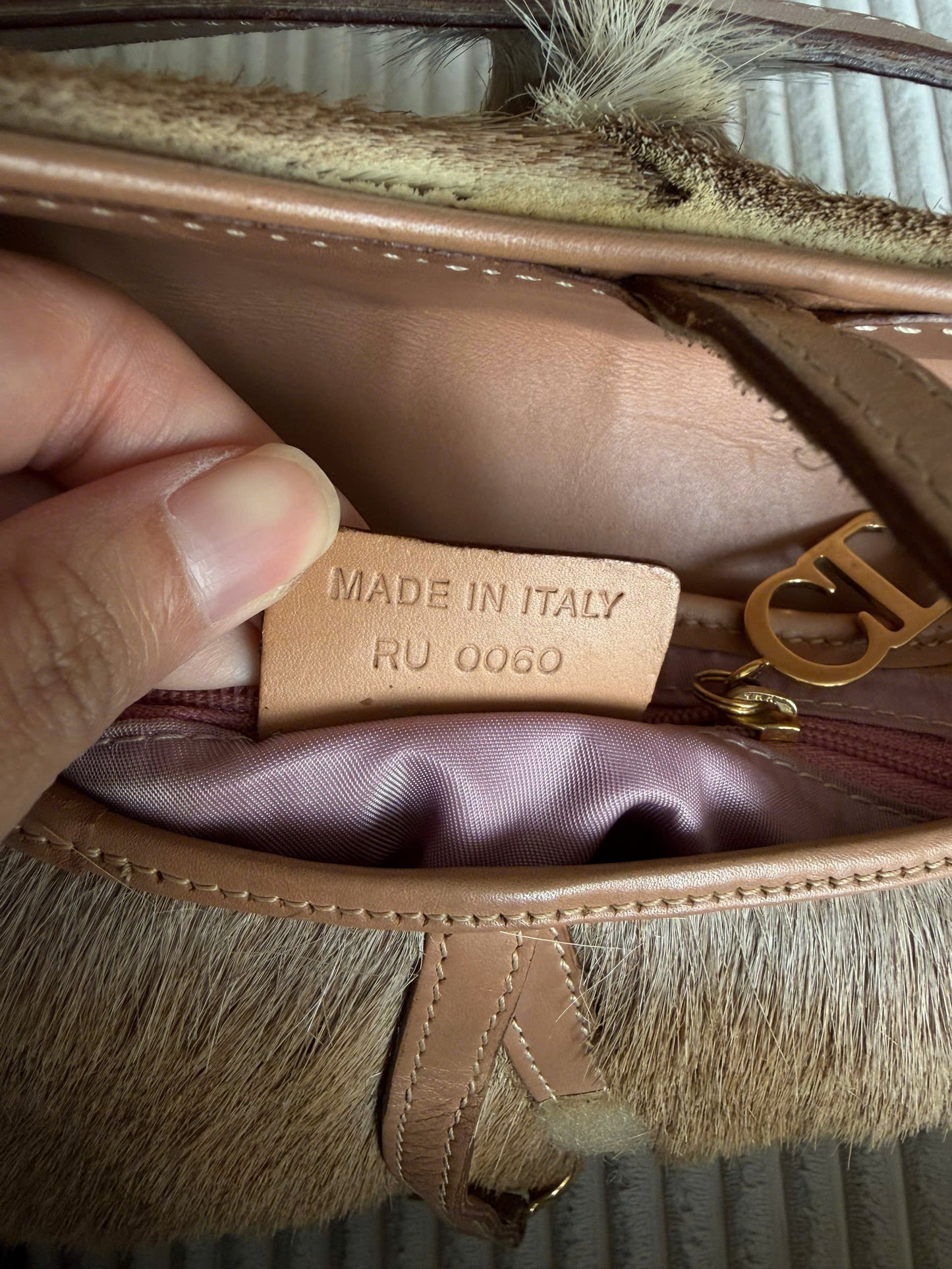 DIOR MOHAWK SADDLE BAG