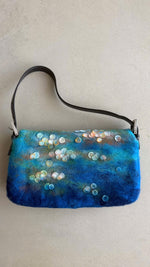 FENDI WOOL FELT CRAFTED BAGUETTE