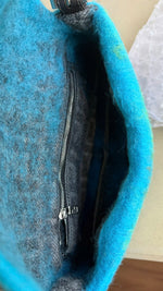 FENDI WOOL FELT CRAFTED BAGUETTE
