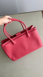 CHANEL CERF EXECUTIVE 2 WAY LEATHER TOTE BAG